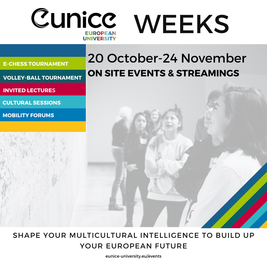 Les EUNICE weeks :  le festival culturel de l’Alliance EUNICE – Université européenne